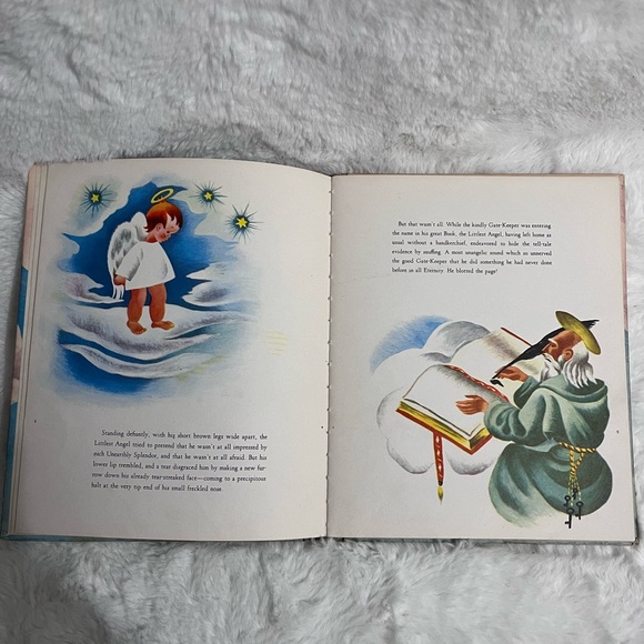 THE LITTLEST ANGEL Charles
Tazewell & Katherine Evans
1946 1st HBDJ Nr Fine - Picture 4 of 7